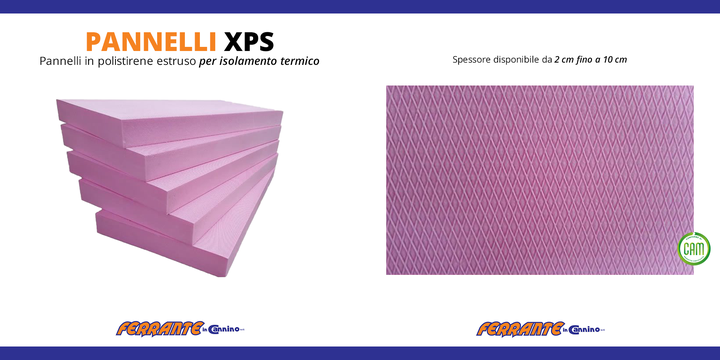 #Disponibili 👉 #Pannelli per isolamento termico  in polistirene estruso⠀