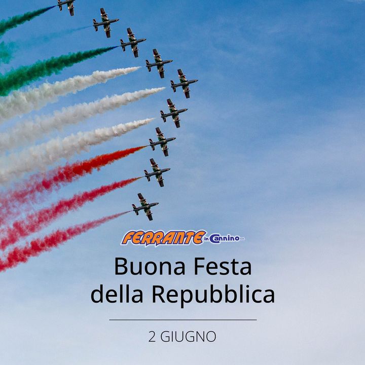 Buona Festa della Repubblica!🟢⚪🔴

#ferranteincannino #clickosolab #festadellarepubblica #2giugno   